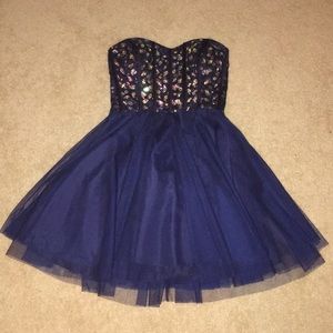 Nights by Teeze Me Blue HOCO dress